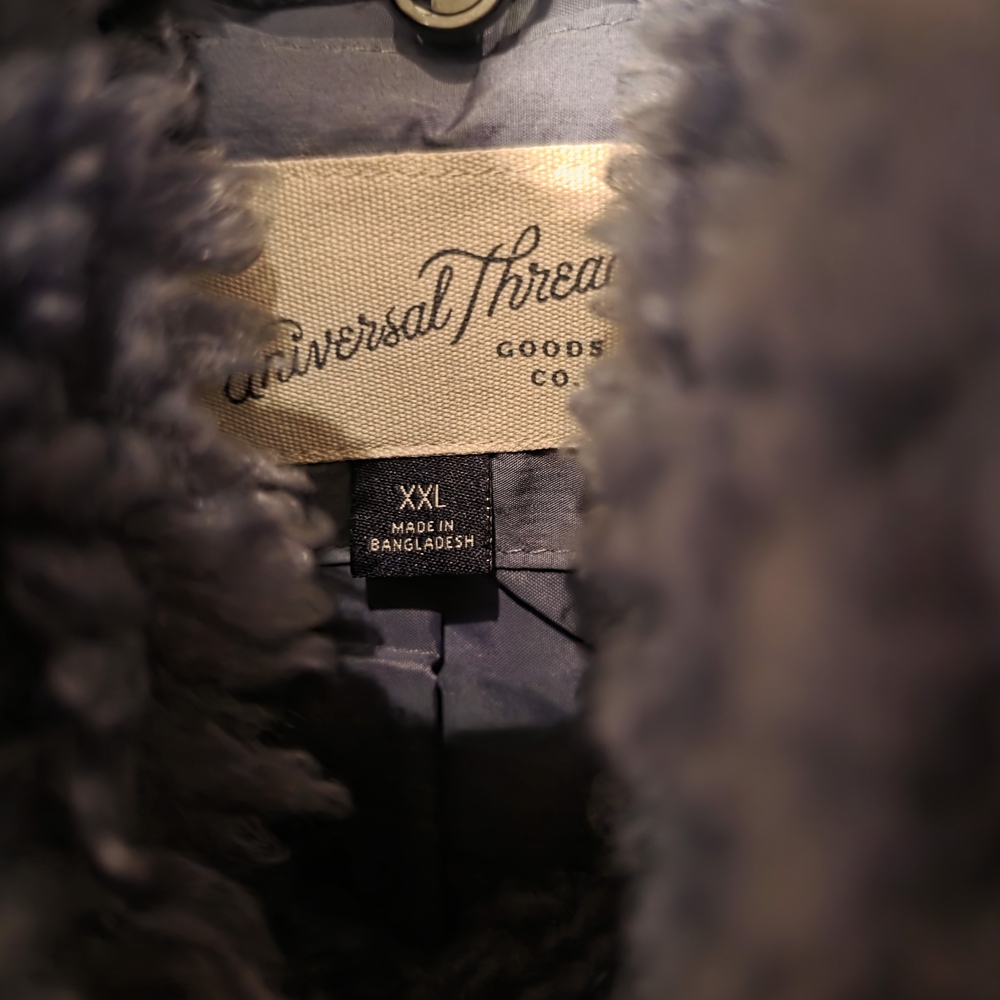 Universal Thread Plush Gray Jacket - image 4